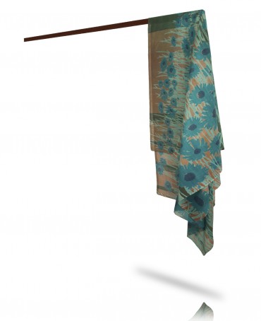 Палантин Женский SN40-TURN.HEUREUX/MER.BLEUE